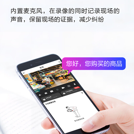 dahua大华监控摄像头 400万poe家用室内高清全彩夜视 录音2k安防监控器户外网线供电手机远程监控摄像头 400万超清室外枪型摄像机 3.6mm镜头