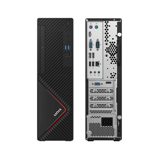 Unis Unigroup D3890 G2 Onemic Desktop Computer (Zhaoxin U6780A/16G+512G Сплошное состояние/23,8 дюйма) пробная версия Kirin