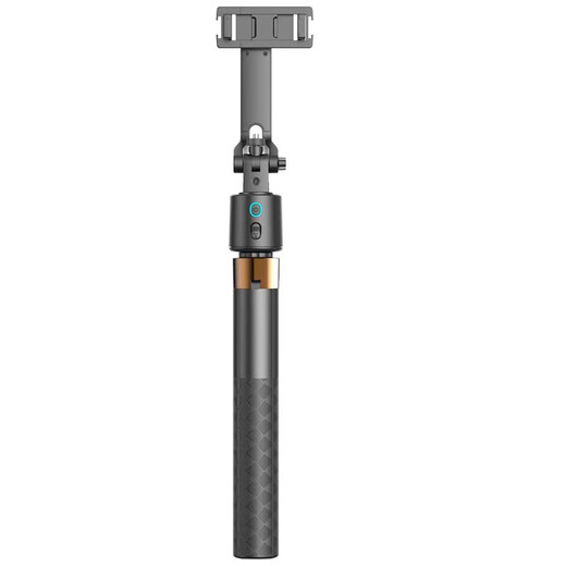 Qi Lun (Qilun) Vollautomatischer Selfie-Stick-Follow-up Gimbal 360 Grad rotierende Handheld-Mobiltelefon-Schießen gegen das Hauch von Live-Yoga AI Face Intelligent Tracking Stativ tragbares Reisen Q13 Gimbal Selfie Stick mit Dual Lights