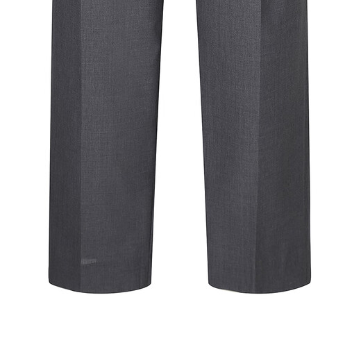 Menos [mismo estilo en el centro comercial] 2025 Summer Nuevo pantalones de recorte recto informal 2p4e13660 011 Carbon Black M