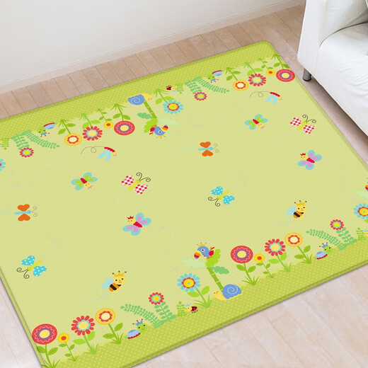 Bébé et tout-petit tapis rampant à double face maison de salon de salon de jeu de jeu épaissie pliable bébé rampe rampe de bébé