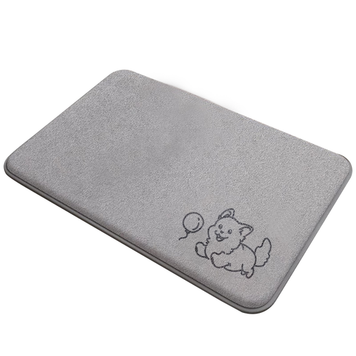 Jianmeijia bathroom toilet mat toilet floor mat absorbent carpet non-slip wear-resistant shower foot mat 40*60cm