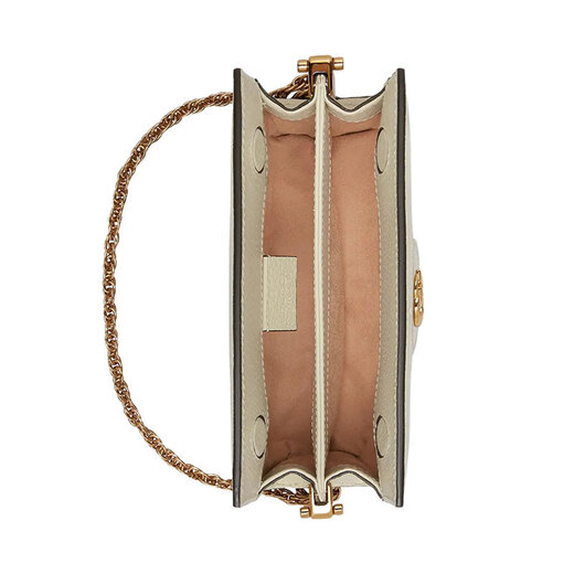 Gucci (Gucci) Bolsa de cadena Ophidia Retro Retro Old Canvas Bolshutch Bagbody Bolshody Bolsas de mujer Blanco 602676-K05NB-9794 Longitud 19*Ancho 6*Altura 14cm