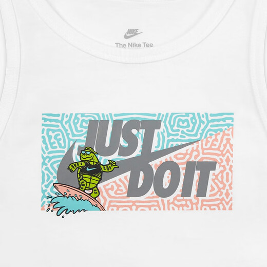 Nike (Nike)/Подлинная летняя новая крупная спортивная жилетка с большим печать