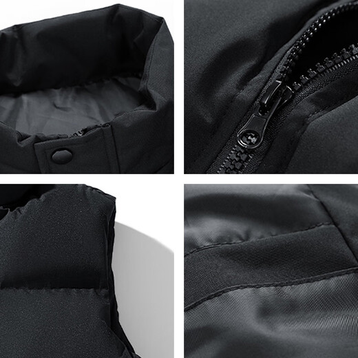 GENIOLAMODE Semir Group Cotton Clothes Vest Men's Trendy Waistcoat Warm Cotton Clothes Vest Basic Casual All-Match Jacket