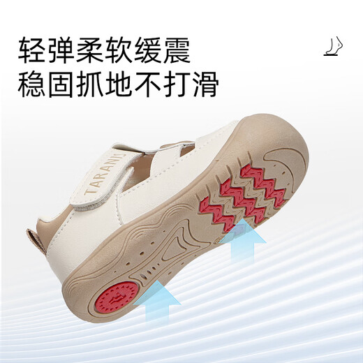 Tylanis summer sandals soft sole baby shoes breathable newborn baby shoes non-slip key shoes white/acoust color 19