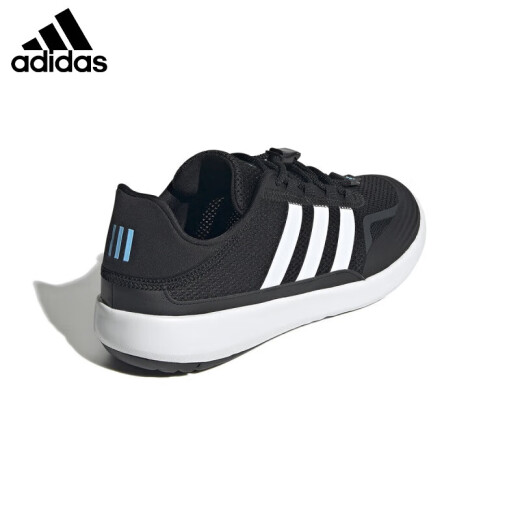 Adidas (adidas) Adidas men's shoes women's shoes wading shoes lightweight breathable sports shoes JH9756/No. 1 black/white/45