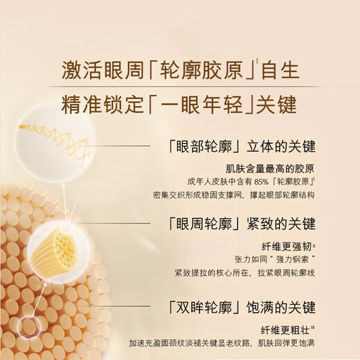 VDL 抗蓝光小棕瓶眼霜 淡化细纹提拉紧致黑眼圈熬夜送女友礼物 智妍眼霜15ml