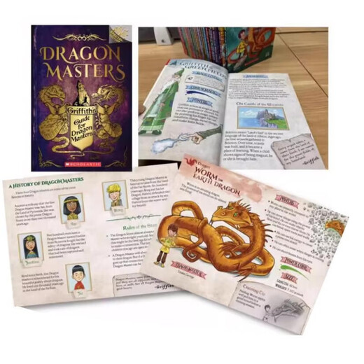 英文原版 驯龙大师（1-24册+驯龙指南）Dragon Masters   含配套音频 学乐大树系列 畅销章节书桥梁书 英语学习课外阅读读物  6-15岁美国学乐出版社  小学教辅