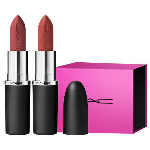 M.A.C [Thanksgiving Gift Box] Meike Big Bullet Lipstick Double Stick #666+#683 Matte High-end Whitening Gift to My Girlfriend