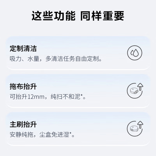 Midea's sweeping robot is ultra-thin and intelligent, with integrated sweeping and mopping, 22KPa suction, anti-tangle system, AI binocular perception, automatic and worry-free washing and drying, V16Pro upper and lower water version