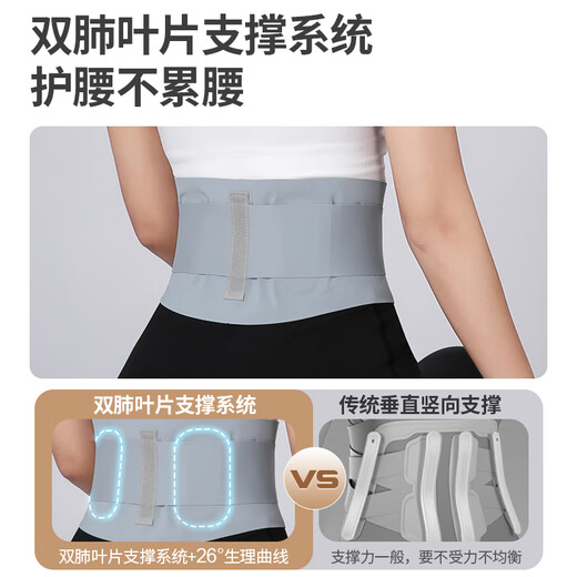 Li-Ning (li-nun) Taillengürtel für Sommerdünnen Lendenscheiben-Hern vor Männern und Frauen abdominaler Straffung und Taille Lumbalmuskulatur unterstützen Fitness und langfristig Sitzartefakt