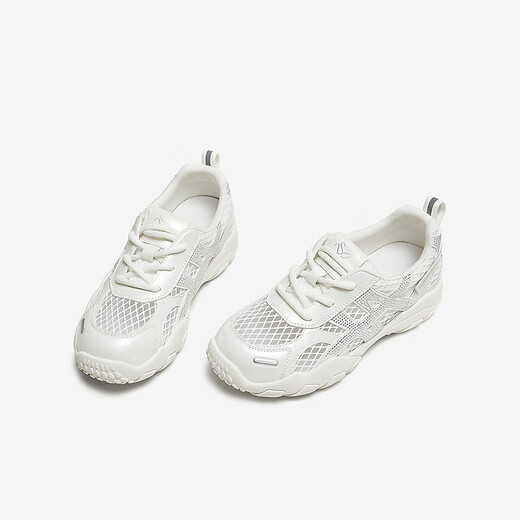 
Baisitu [Little Star Mang] 25 summer mesh breathable German training shoes sports casual shoes women's shoes D3261BM5 beige 38