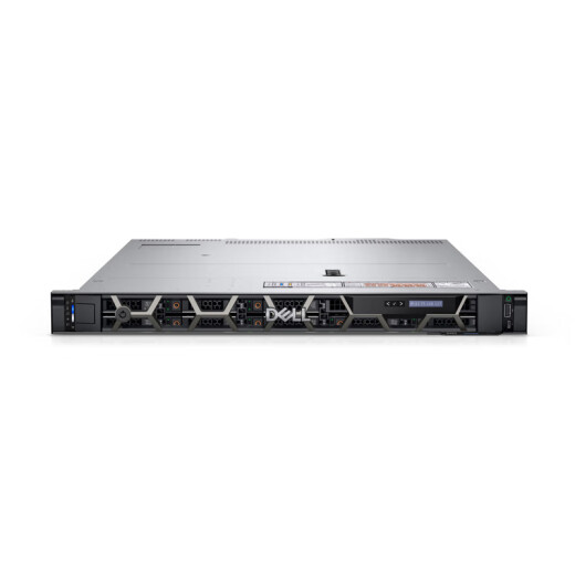 戴尔（DELL）R450 1U机架式服务器主机 数据库存储虚拟化服务器Linux工作站电脑主机定制 1颗4310 12核2.1G/单电源 32G/480G+3*4T企业/H755
