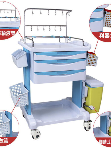 Wen Yijia ABS multifunctional emergency vehicle rescue vehicle ward cart mobile infusion vehicle beauty delivery vehicle instrument vehicle A780 high-end infusion vehicle
