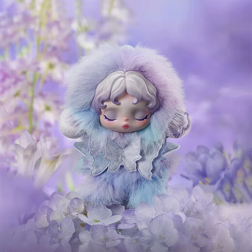 POP MART (POP MART) brand new authentic SKULLPANDA vinyl face plush pendant SP series blind box trendy toy gift fantasy unboxing confirmation