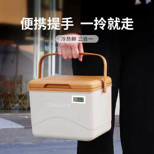 
Ice Master Small Insulation Box 5L Breast Milk Ice Refrigeration Box with Temperature Display Outdoor Portable Insulin Vaccine Food Fresh Box