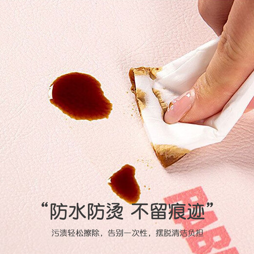 Huilide Custom Desk Pad wasserdicht und schrubbierbarer Computer Desktop Desktop Schutzkissen Kinder lernen Spezialschreibtisch -Pad Xiaoma Biqi English 50 cm*70 cm [Desk Pad PVC] Notizen