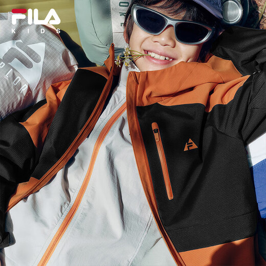 FILA [FIHU Technology] Veste de charge pour enfants Fila 2025 Automne Boys and Girls Outdoor Triple Defense Veste
