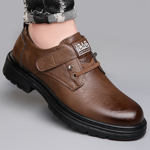 [Direktverkäufe in der Fabrik] Die komfortablen und atmungsaktiven, vielseitigen Freizeitschuhe von neuen Männern für weiche Sohle, die nicht gleitsame British Workwear Herrenschuhe (Artikel Nummer 9908) Brown 42