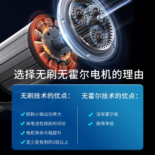 博雷奇电动扳手大扭力无刷充电式A7-6822G冲击扳手木工架子工电风炮 16822G扳手+3302G手钻+5801角磨