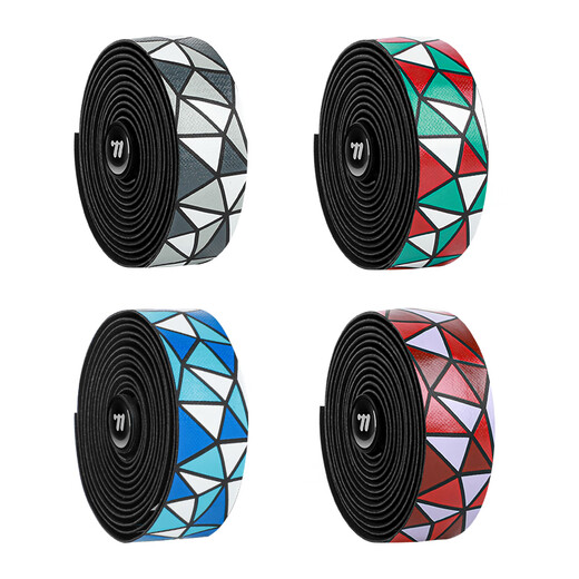 West Rider bicycle handlebar with handle anti-slip strap wear-resistant color road bike dead-fly strap riding equipment accessories 2.8mm black - carbon pattern - environmentally friendly material without thorns