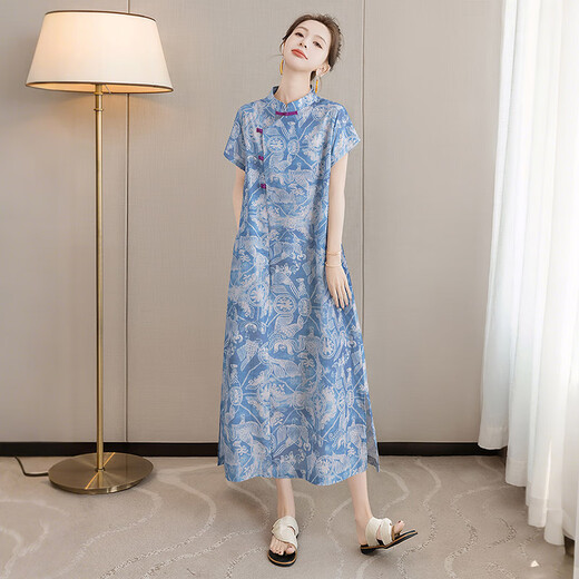 Sibaishe National Style Vestido 2025 Summer NUEVA CINTA FELANA FELLA CALLA RETRO CALDICTO RETRADO RETRADO