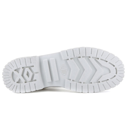 PALLADIUM Pampa everyday versatile non-slip, wear-resistant and breathable high-top canvas shoes, same style for men and women, white 41