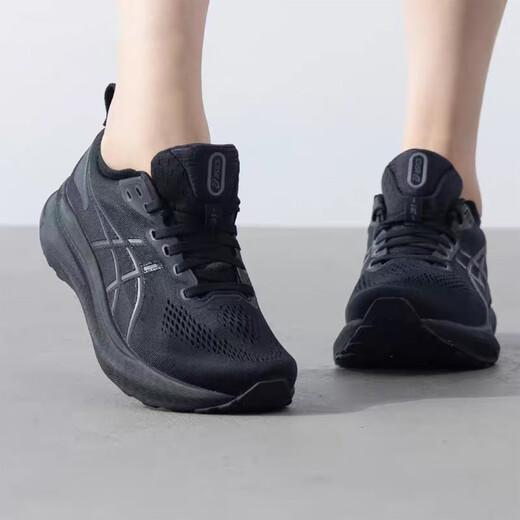 ASICS GEL-KAYANO31 Soporte estable Las zapatillas para correr para zapatos para mujeres para viajes para el entrenamiento corriendo zapatos deportivos transpirables 1012B671-001-Black-Black Warrior-D de ancho el último 37.5 El tamaño del zapato es relativamente pequeño, compre la mayor parte del tamaño