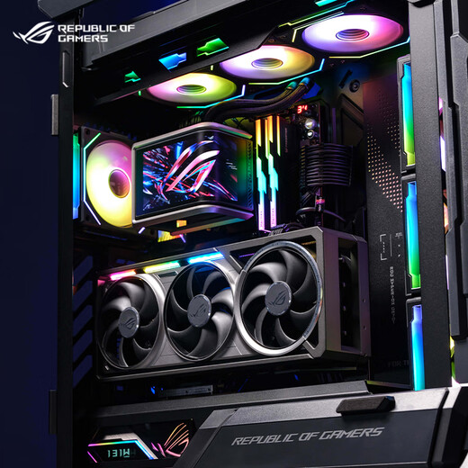 ASUS RTX5090 Night God graphics card 9800X3D 9950X3D host ROG Family Bucket Genesis God flagship host desktop e-sports game console assembly machine computer complete machine R9 9950X3D+RTX5090 Night God丨four