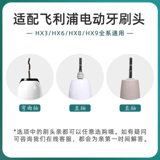 Original Philips electric toothbrush head HX6616/6610/6631/6620/6622/6630/6632 12 pieces C1 standard cleaning type