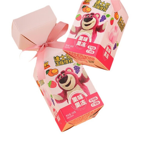 卡通可爱草莓熊水果味卡通蒟蒻布町果冻婚礼生日回礼搭配批发零食 蒟蒻果冻50克1047款