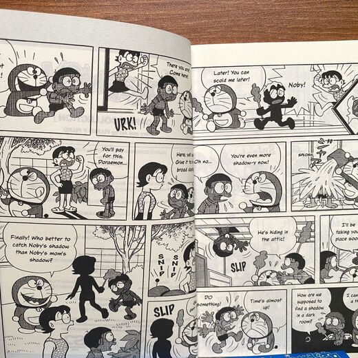 Englisches englisches Kinder-Comicbuch Doraemon Doraemon klassischer Comic 8-bändiges Set Englisches originales englisches Kinder-Comicbuch Doraemon Doraemon 1