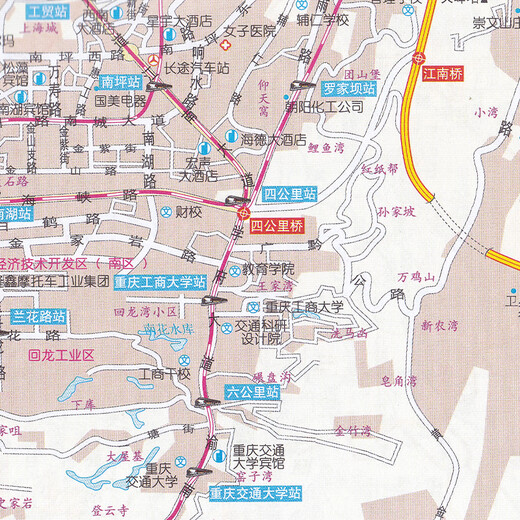 2025新 四川地图 重庆地图 四川重庆及周边地区公路里程地图册 中国公路里程地图分册系列