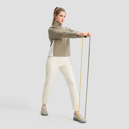 迪桑特（DESCENTE）WOMENSTRAINING针织运动立领夹克女款 RD-RED M