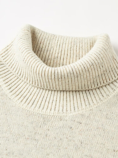 NOSSKISS international high-end brand pure woolen sweater men's Korean style sesame dot turtleneck sweater autumn and winter 2025 new men's clothing Earl Red One Size 175/L Suitable for 135-150Jin Jin equals 0.5 kg