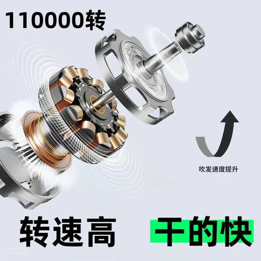 Deshuo Wireless Charging Hair Dryer High Wind Student Dormitory Use Low Power Dormitory Outdoor Swimming Hair Dryer Negative Ions Does Not Hurt Hair Powerful Hot and Cold Hair Dryer for Airplane Home Unplugged Hot and Cold Air Xiaomi White + 9 Wind Speeds + Dormitory Available