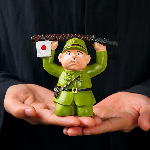 Xiye Japanese people kneel down and surrender, color-changing tea pet ornaments, fine tea toys, tea tables, tea tray decorations, tea accessories, Japanese people surrender, color-changing models, safe packaging