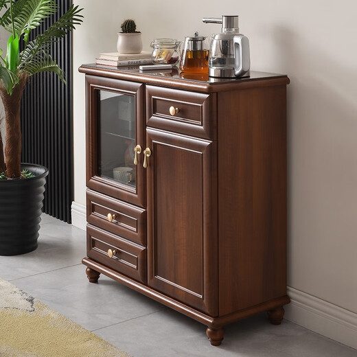 Armoire de bar à thé 2024 Nouvelle maison chinois en bois massif entièrement automatique distributeur d'eau intelligente avec désinfection armoire intégrée 9902 moderne luxe léger chaud