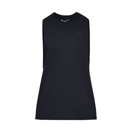 安德玛（UNDERARMOUR）春夏Sportstyle 男子训练运动背心1329286 黑色001 M