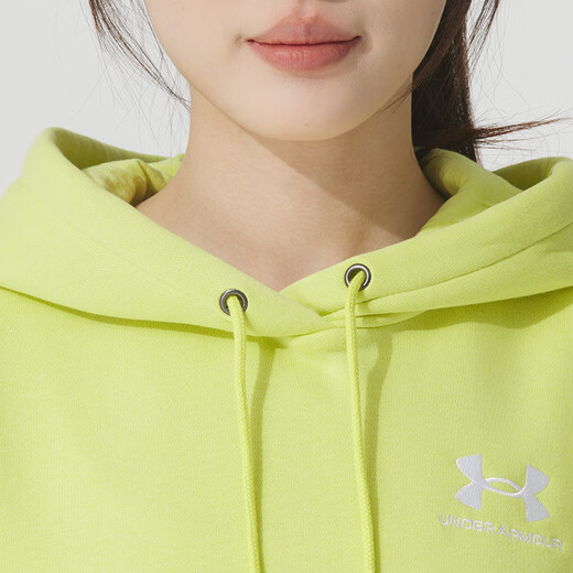 安德玛（UNDERARMOUR）UA女装 运动服跑步训练健身舒适透气时尚休闲连帽卫衣打底套头衫 1379495-743 XS