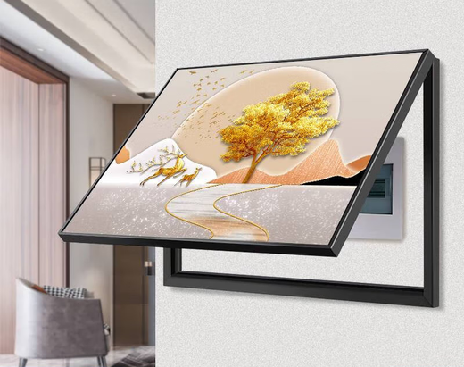 Caja de distribución de Yonghuan, pintura de decoración de la caja de medidores eléctricos, sin golpes, caja de cubierta doméstica, caja de interruptor de sala de estar, caja de medidor eléctrico, caja de medidor eléctrico, caja de medidor eléctrico, caja de colgantes de la caja eléctrica, tuantuanyuanyuanan BDBX-7029 Horizontal 50x40 High puede cubrir 40x30cm Electricidad de electricidad puede cubrir 40x30cm