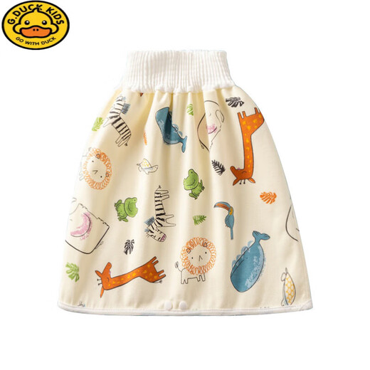 G.Duckkids Устойчивые к подгузникам тренировочные брюки детская юбка для детской тренировки может вымыть хлопковое постельное белье для новорожденных тканевые подгузники прилив папао кролик m (длиной 35 см без стеснения)