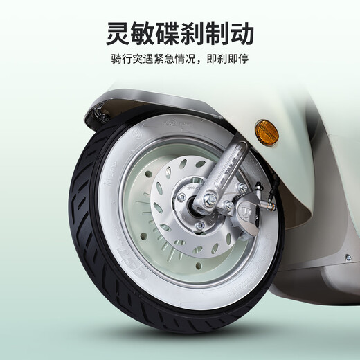 Tailing electric scooter, pick up in store, urban riding, Athens new electric scooter, high-end long-range e-scooter APP, connected, fashionable girl's mobility scooter pedal, please go to the store to buy the color