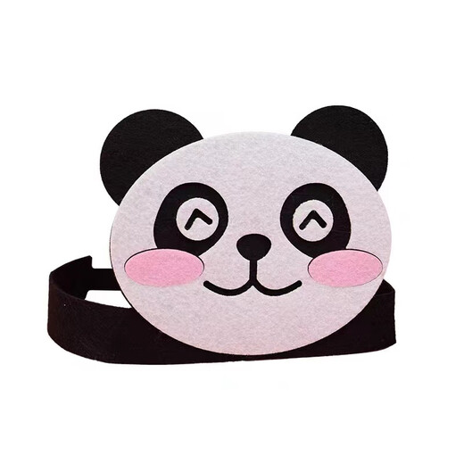 Zi Jiafu Children's Children's Cartoon Headband Animal Headband for Children's Day Performance Cute Decorative Props Non-Woven Headband Hair Accessory Elephant