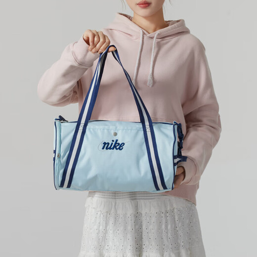 Nike (Nike) Sac à bandoulière d'été Sac à bandoulière Hommes et femmes sac à main grand capacité Blue Ba6169-410 47 * 24 * 22 cm