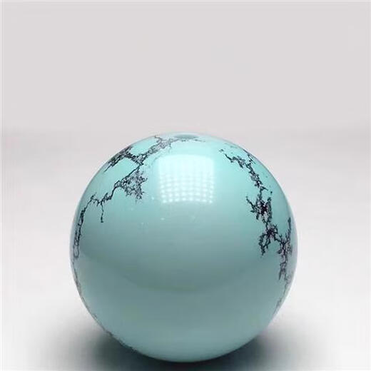 Hubei original mine turquoise mesh flower single bead loose bead quality high porcelain diamond passion bracelet accessories spaced beads with beads fine high porcelain 6mm / two