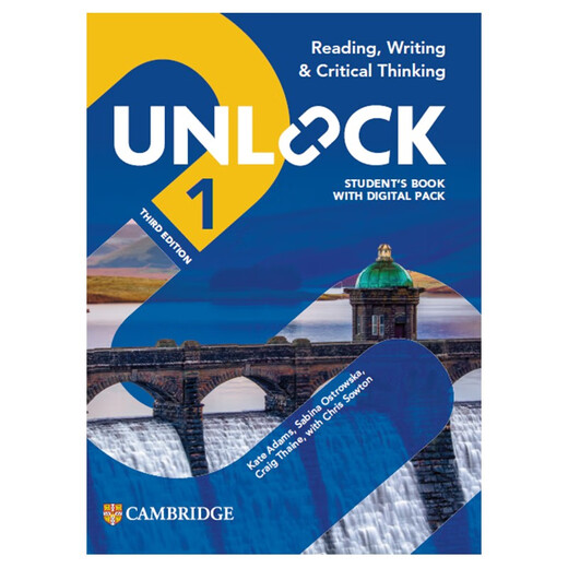 剑桥Unlock教材第三版  Unlock 1级别读写 Reading Writing  新版剑桥初中英语教材 听力口语阅读写作课程培训 原版进口