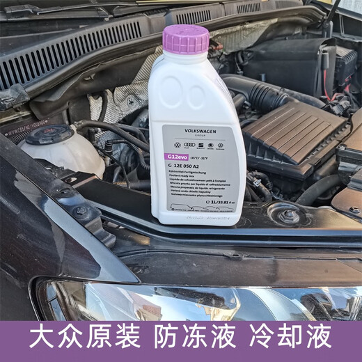 进口大众防冻液适配夏朗蔚揽途锐迈特威奥迪G12evo防冻液冷却液 12131kg 0°C 粉色 防冻液原装进