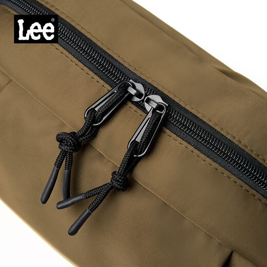 
LEE2025 new crossbody bag men's trendy breast bag girls casual shoulder bag cycling outdoor shoulder bag commuting apricot color